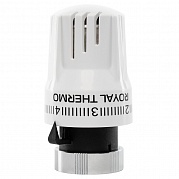 Картинка Термоголовка жидкостная Royal Thermo BASIC M30 x 1,5 (белый) от интернет-магазина maxiDOM.by