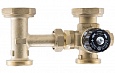 Трехходовой термостатический смесительный клапан с фитингом 52D от магазина maxiDOM.by