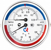 Термоманометр осевой ТМТБ − 3 1 Т.1 (0–120 °C) (0–0,6 МПа) G½. 2,5 от магазина maxiDOM.by