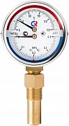 Термоманометр радиальный ТМТБ − 3 1 Р.1 (0–120 °C) (0–0,6 МПа) G½. 2,5 от магазина maxiDOM.by